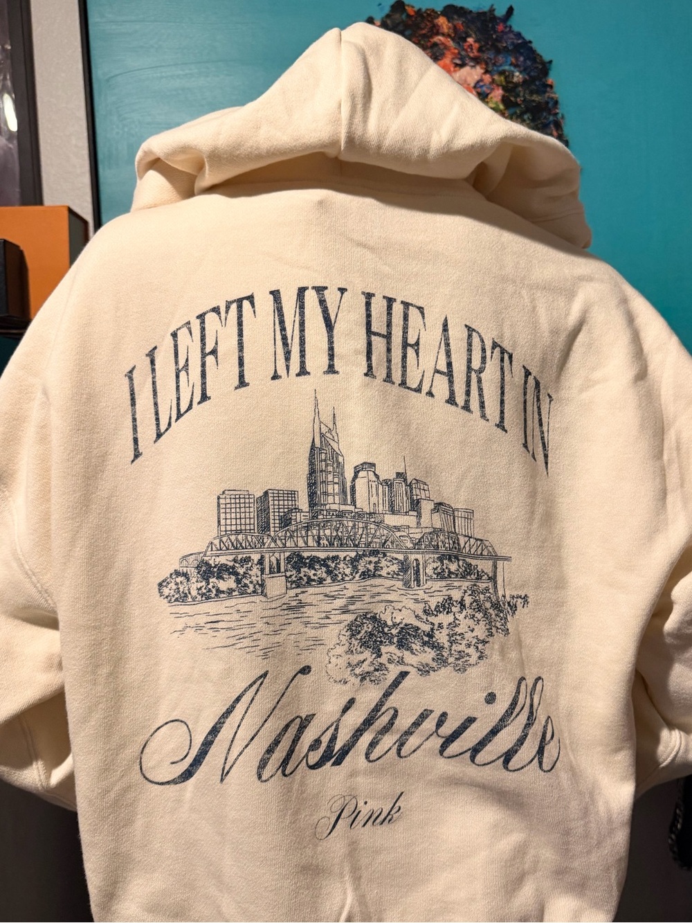 Victoria’s Secret PINK “I Left My Heart in Nashville” hoodie